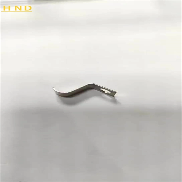 Manufacturers Directly Provide Stainless Steel V-Shaped Shrapnel Compression Spring Inside The Positioning of The Pinball Buckle to The Drawing Sample Customiza