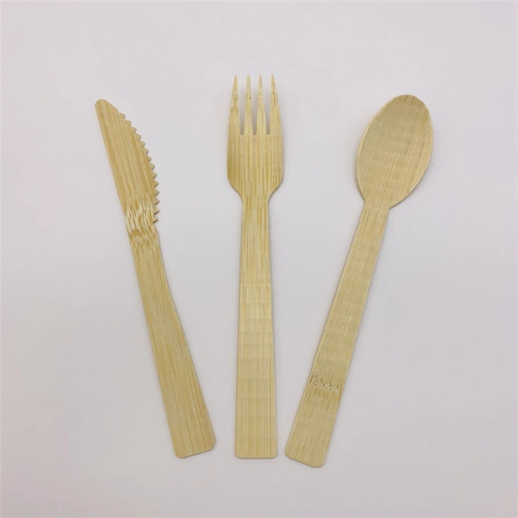 100% Biodegradable Bamboo Cutlery Set