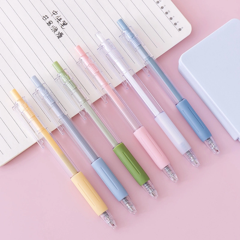 Wholesale/Supplier Morandi Color Small Fresh Press Gel Pen