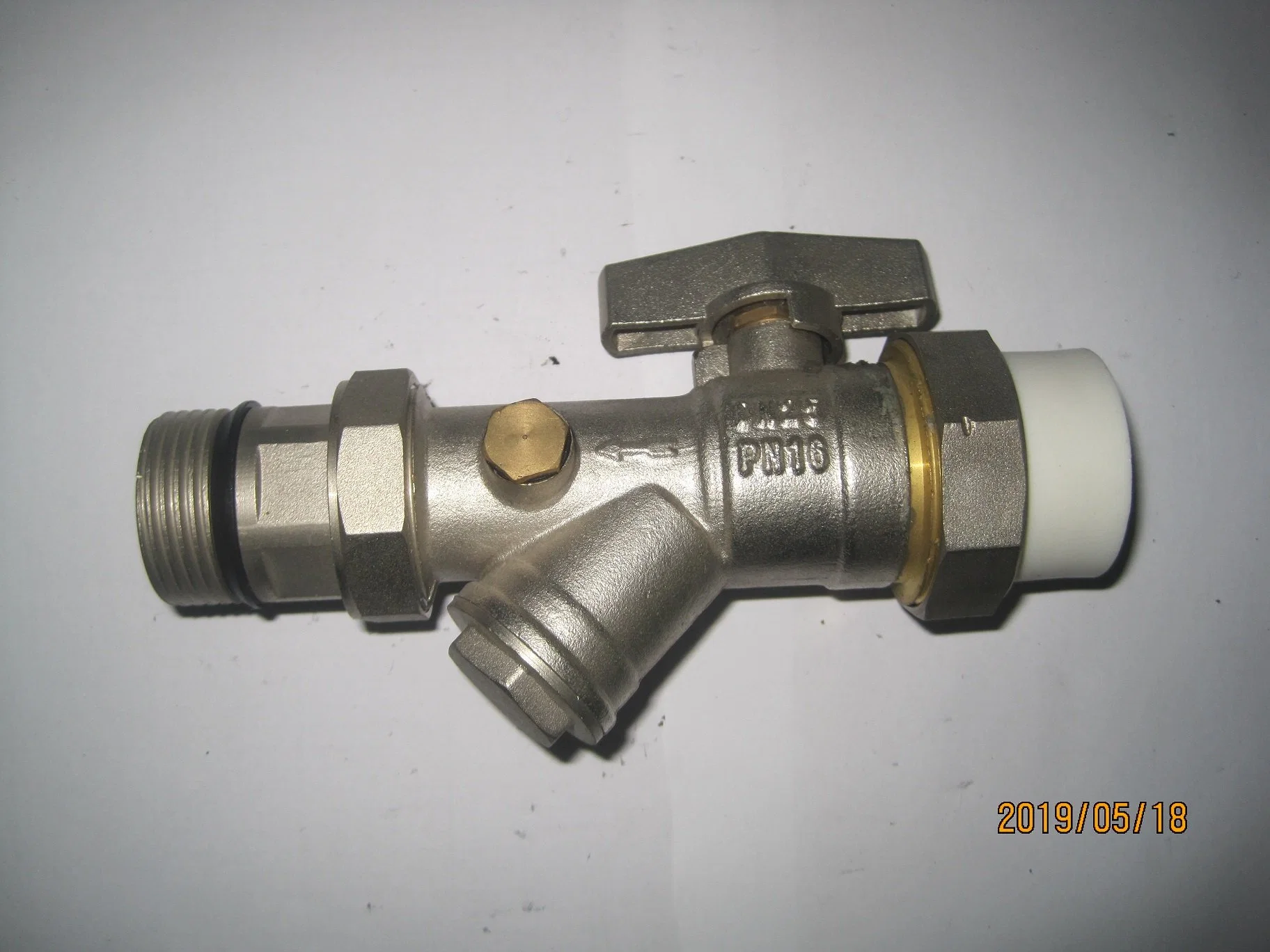 High quality/High cost performance PPR Y Filter Brass Ball Valve for Water Pipe System