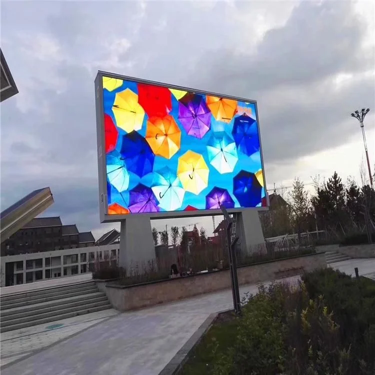 Text Fws Freight Cabinet Case Outdoor Video Screen LED Display with CE