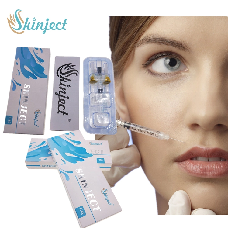 Beauty Salon and Personal Care Used 2ml Hyaluronic Acid Injectable Fillers for Wrinkles and Lip