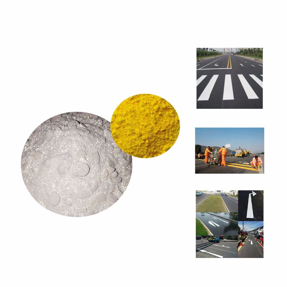 Nuevo estilo luminoso camino marcado Material/ carretera de diferentes colores de pintura marca