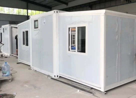 Expandable/Folding Container Houses with 1-4 Living Rooms