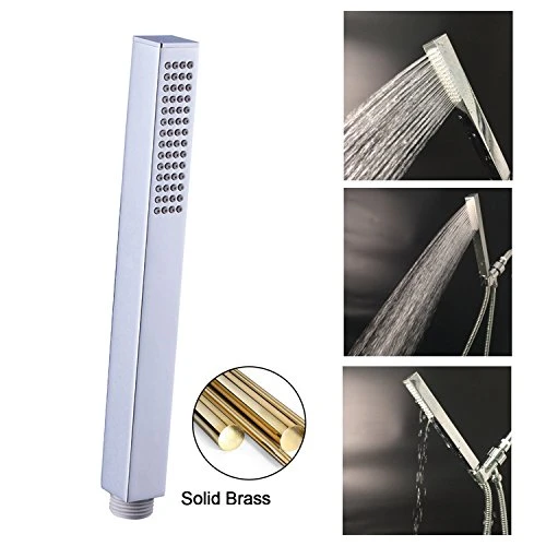 Brass Square Long Hand Shower 25X25X210mm Hf2525D