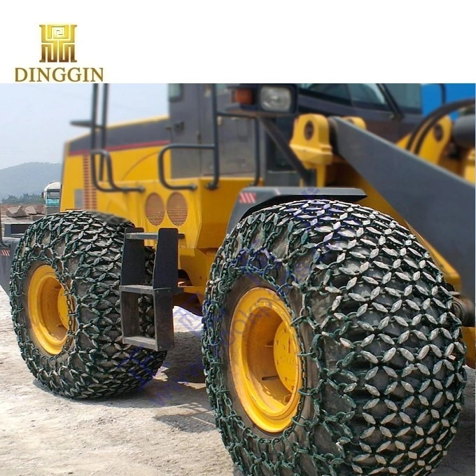 Heavy Duty Forged Steel Wheel Loader Tyre Protection Chains China Manufacturers Price