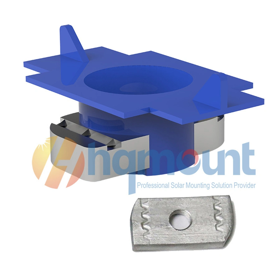 Solar Mount Bracket roll-in aluminum profile t-nut photovoltaic accessories sliding t nut