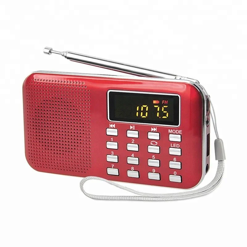 Hot vender altavoz USB Digital Reproductor de MP3 altavoz USB Radio AM/FM