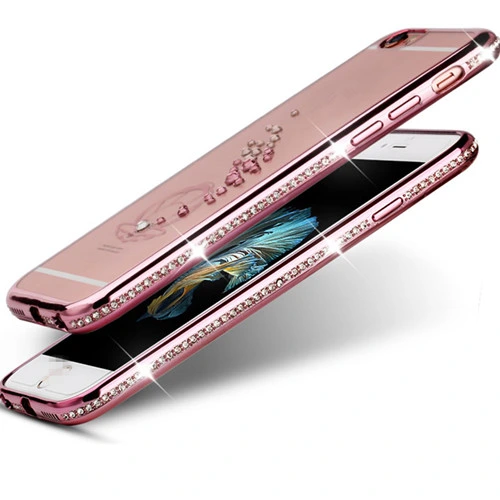 Diamond Electroplating TPU Case for iPhone 6s Plus