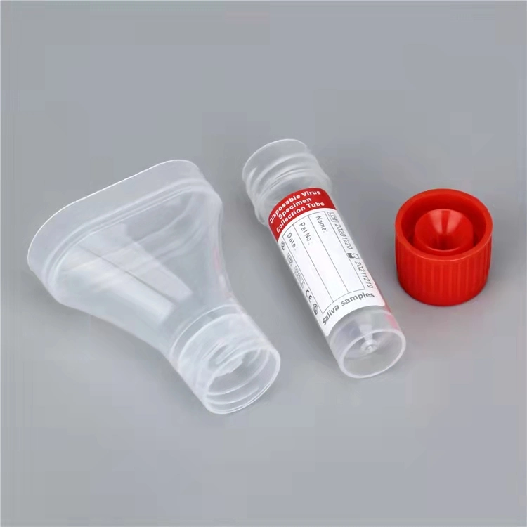 Kits de fábrica china desechables de un solo uso del Sampler inferior del tubo de la colección V saliva para venta al por mayor