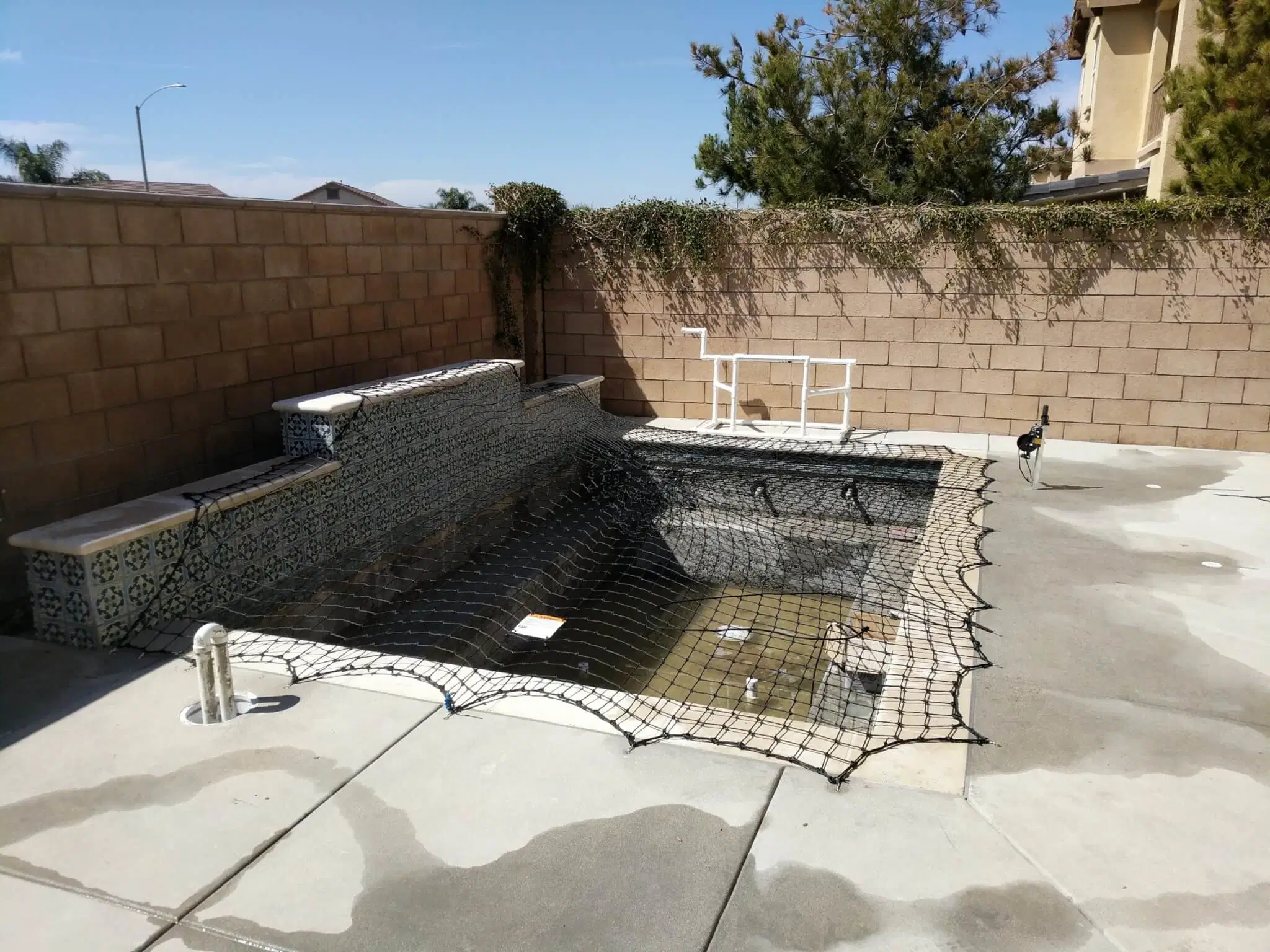 La cubierta de seguridad hecho personalizado Piscina al aire libre Piscina Cubierta de malla Net