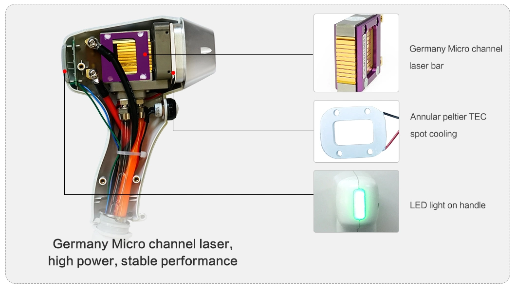 Imported From Germany 100W Diode Laser Bar for 808nm Diode Laser Stack Repair