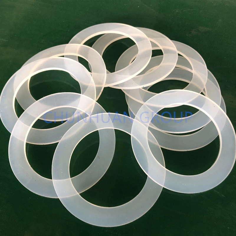 Silica Material Rubber Flat Ring Gasket with Good Price