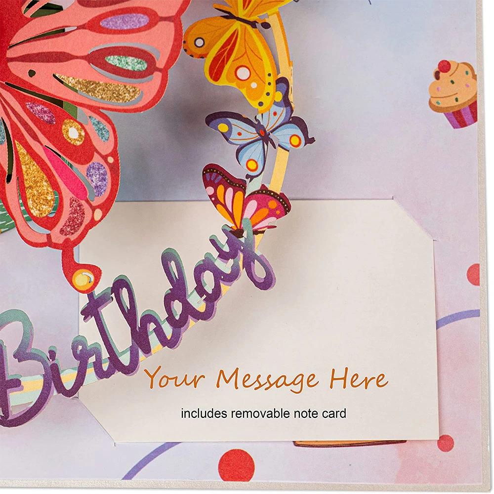 3D Pop up Birthday Gift Card