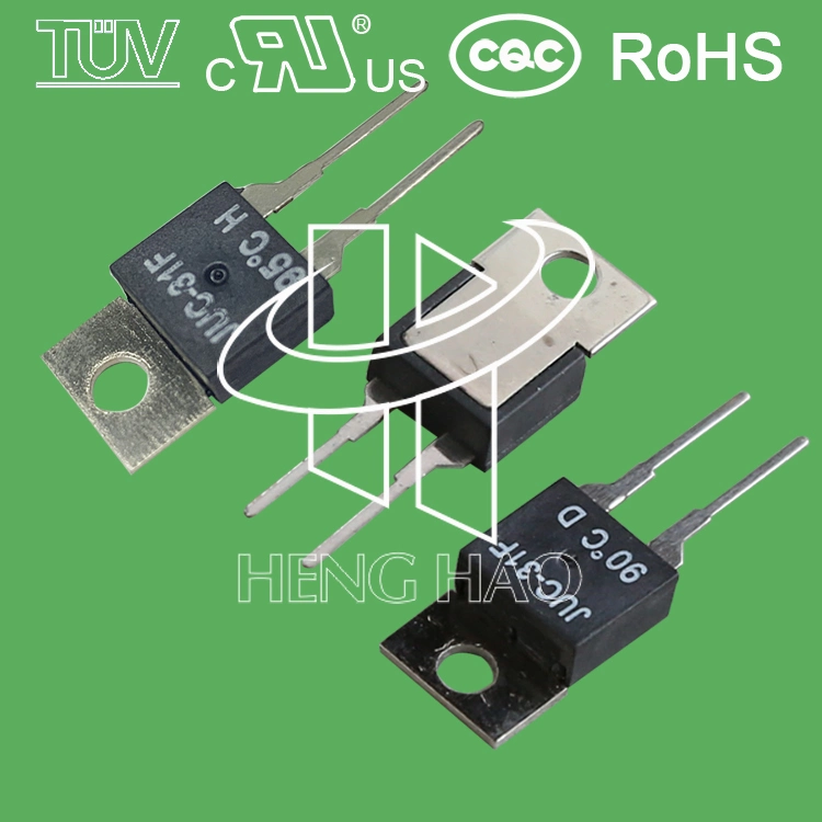 Juc-31f Mini commutateur de température du thermostat bimétallique calibrées à Ksd-01f