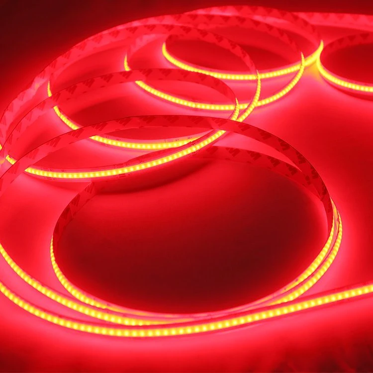 840LEDs/M RGB LED Tape Flexible 180 Degree Angle Flexible COB RGB LED Strip Light-DC12V 24V15W