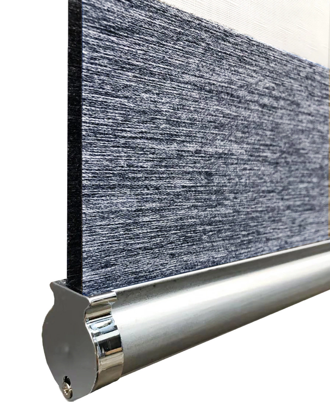 High Quality Blackout Grey Zebra Roller Blind