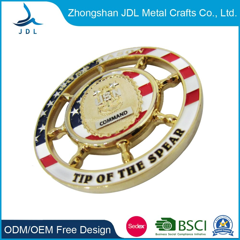 Stamping Gold Souvenir Award Coin Badge Collection Design Souvenirs Coins Commemorative Challenge Copper Dubai Coins (175)