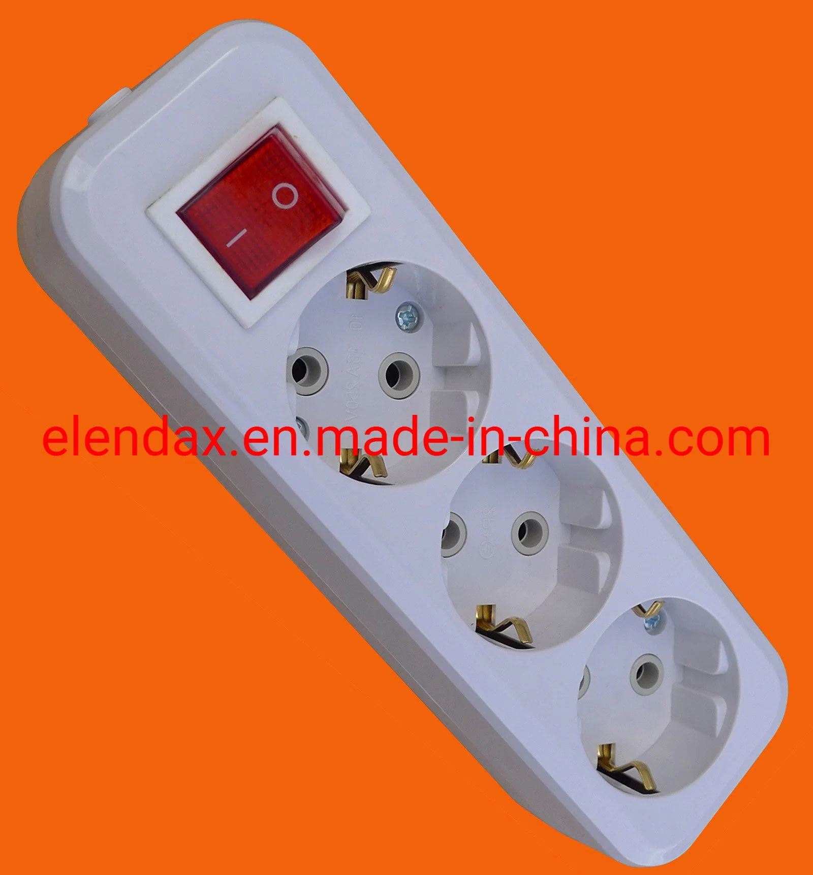 Elendax Three Outlets Power Strip (E8003ES)