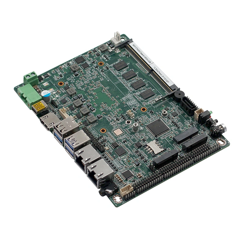 11th Gen Motherboard I3-1115g4 6COM HD Display Mini Dp Computer Mainboard M. 2 4USB DDR4 SATA Tpm Lvds 2LAN Server Motherboard