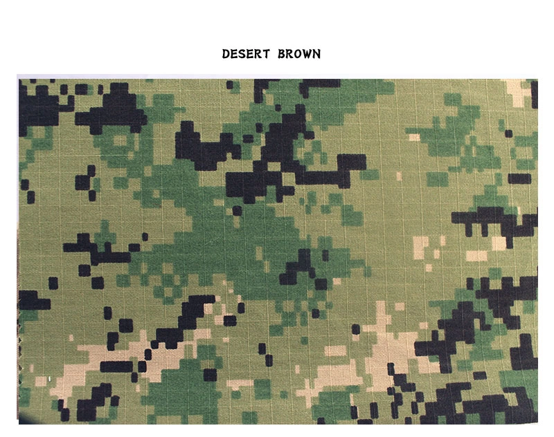 Digital 65% Polyester 35% Cotton Blend Woven Waterproof Polyester Cotton Fabric Ripstop Camouflage Fabric