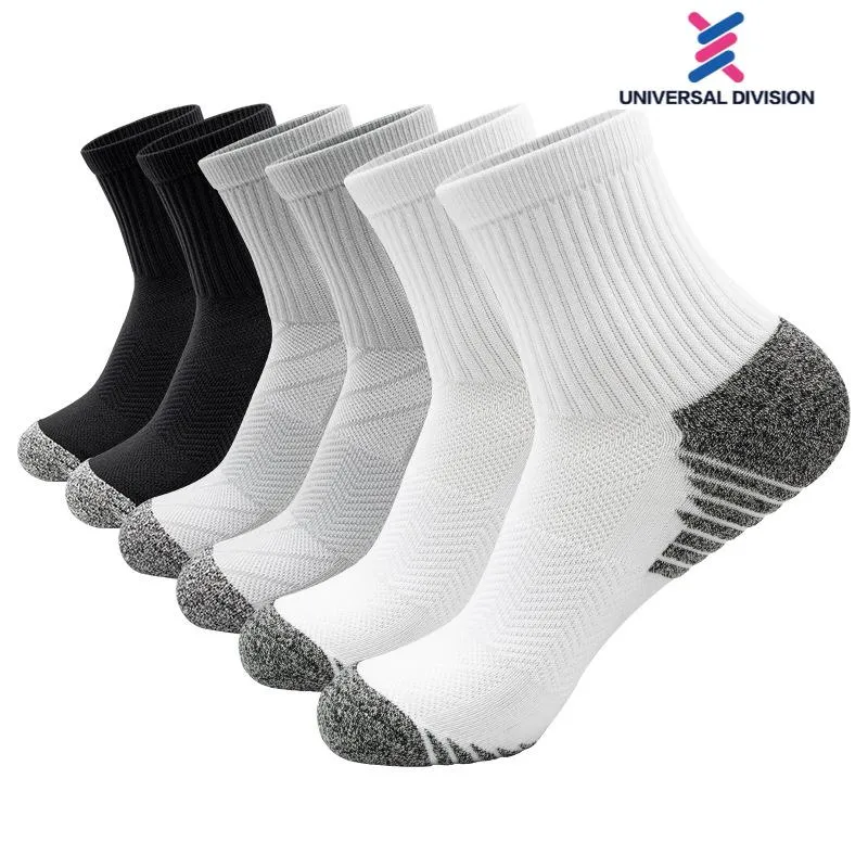 Thickened Terry Professional Men's Logo Customized Sports Crew Socks