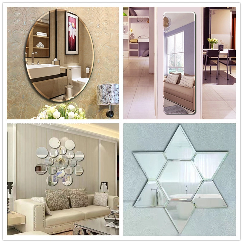 Silver Mirror Aluminium Mirror Aluminum Mirror Copper Free & LEED Free Glass Mirror