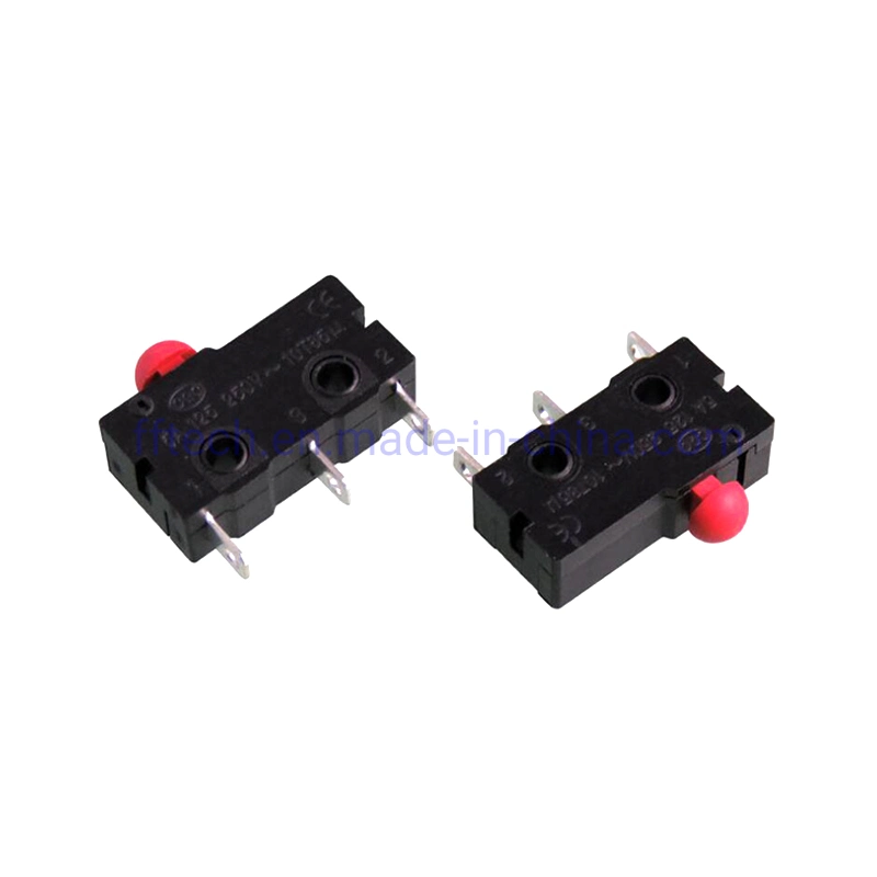 High Quality Mushroom-Shaped Push Button Limit Switch Waterproof Electrical Micro Switch with Lever