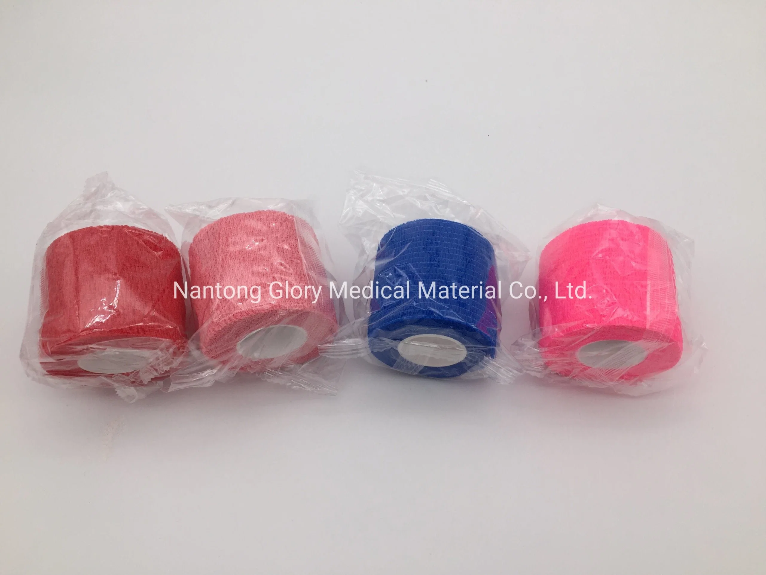 Good Quality Colorful Cohesive Self Adhesive Medical Elastic Bandage