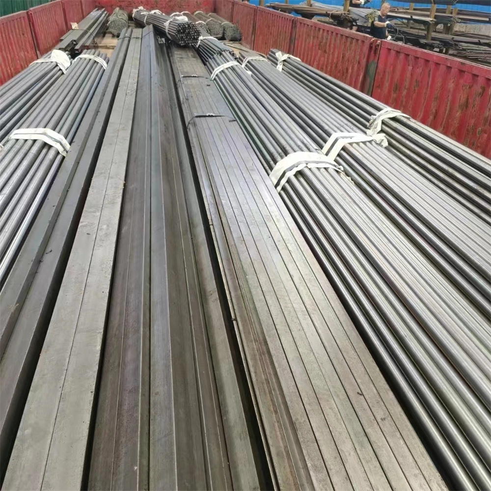 Solid Steel Rod Carbon Steel Square Bar Hot Rolled Square Steel Bar Billet AISI 304 316 316L ASTM En Standard Square Flats Stainless Carbon Steel Bar