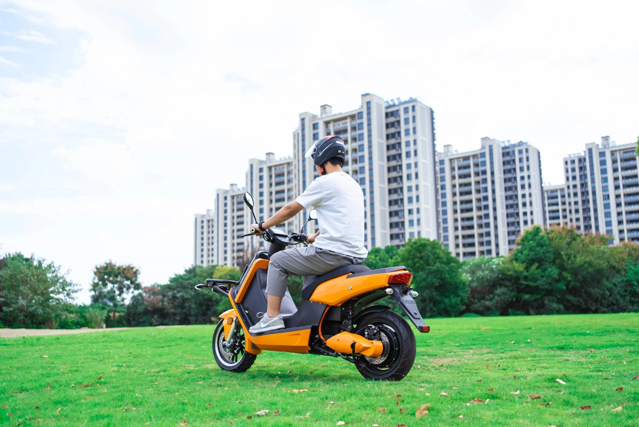 Yologo saque la entrega de alimentos Ridder Scooter eléctrico con batería de portátil