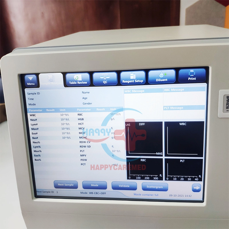 Mindray Bc-5000 Cbc Machine Bc-5000 Vet 5-Part Blood Cell Counter Auto Hematology Analyzer