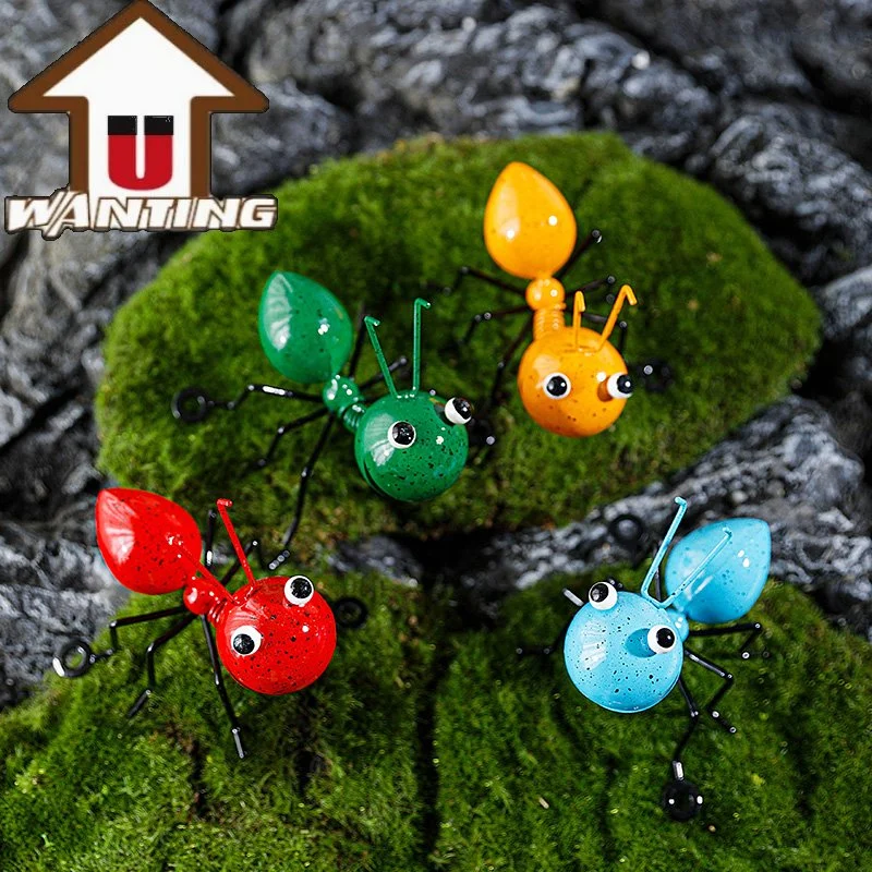 Atacado Creative Metal Ant Craft quatro cores Set Garden Landscape Decoração adorável