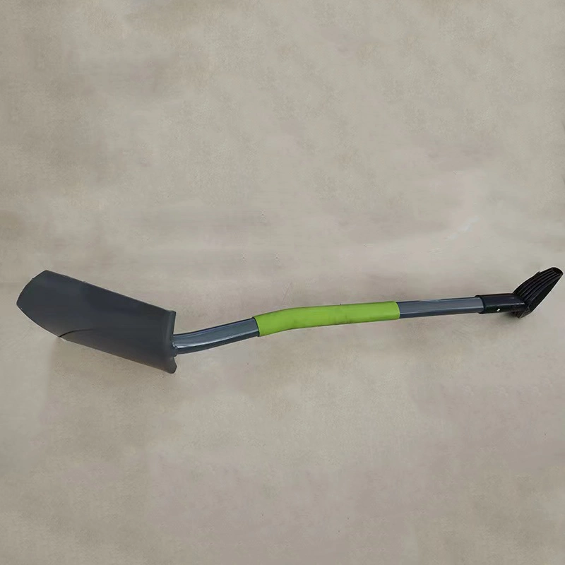 High quality/High cost performance  Ergonomics Shovel Metal Handle Garden Digging Square Shovel Spade for Europe Market