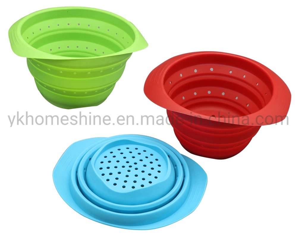 FDA LFGB Collapsible Silicone Camping Bowl