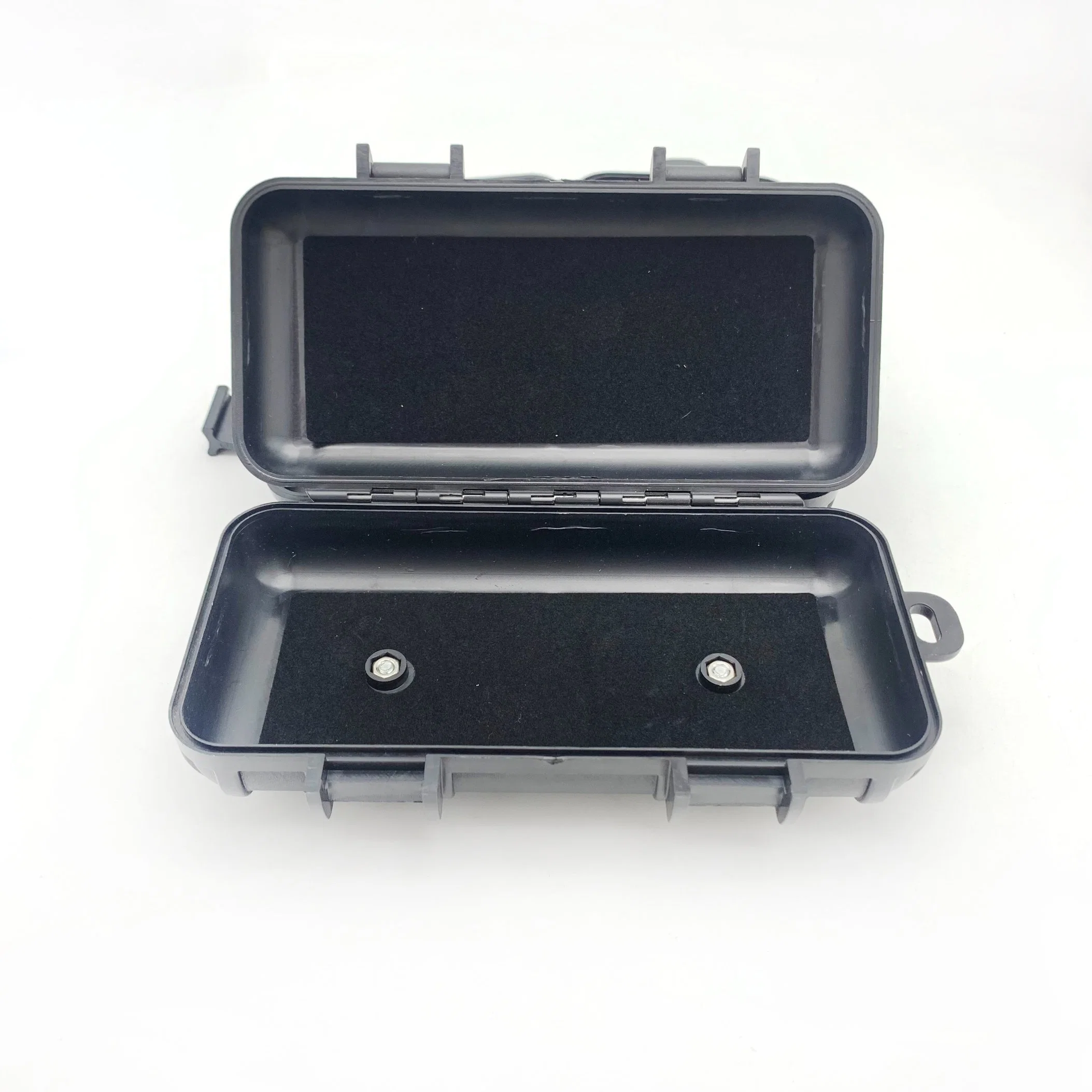 La mejor calidad de Material ABS duro de almacenamiento oculto de Color Negro Caja Littler adecuadas en la tabla Auto Stick pistola oculta la parte inferior de verificación