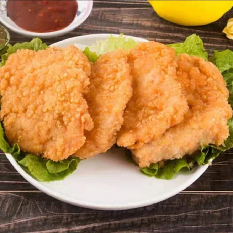 Frozen Fried Chicken Fillet Fried Chicken Ready -Eat Fast Food Easy Cooking