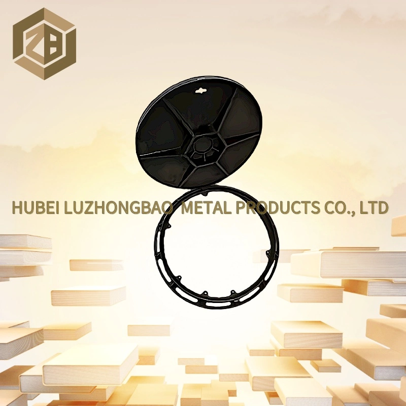 Coating Bitumen Negotiable Roadway Use 700mm Diameter Round Dutile Iron Manhole Cover