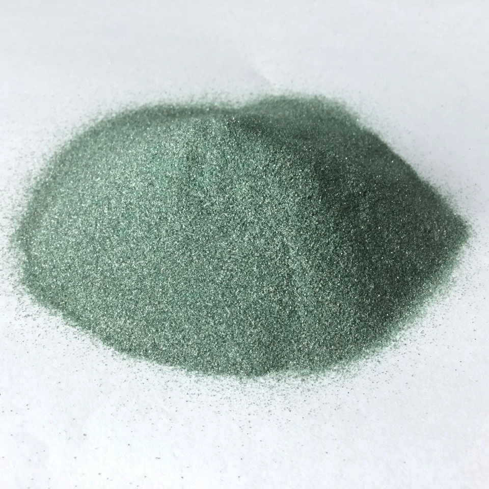 Green Sic Grain 12# 220# for Glass Sand Blasting Polishing Silicon Green Carbide