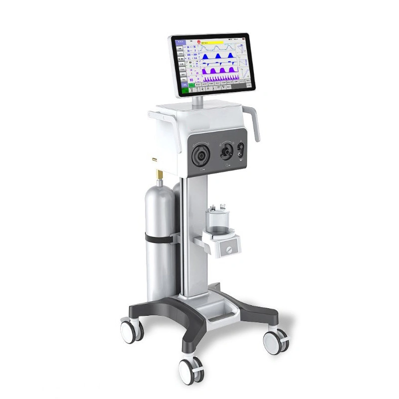 معدات التهوية ICU شهادة CE مستشفى التنفس جهاز التنفس سعر جهاز التنفس
