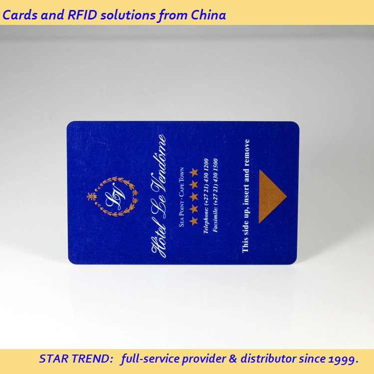 RFID PVC/Pet/Paper Card Used in Hotel Door Control, Access Control, RFID Key