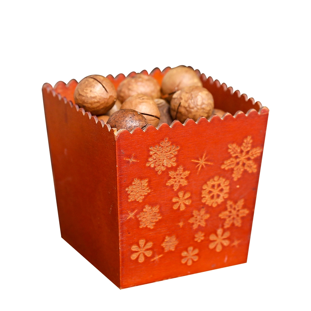 Customized Wood Dried Packaging Nuts Container Dry Nuts Box