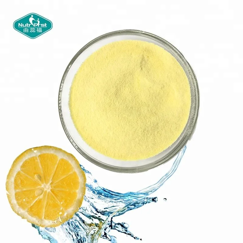 Organic Fruit Extract Supplier Lemon Fruit Freeze Dried Lime Powder for Lemon Tea and Dessert Cake