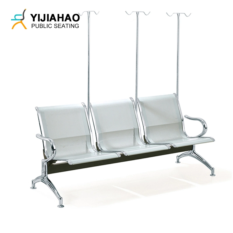 Manufacturer of Airport Hospital Waiting Room Chair Office Chairs Metal Seating Bench Public Furniture Garden Chair Outdoor Chair Steel Waiting Chair