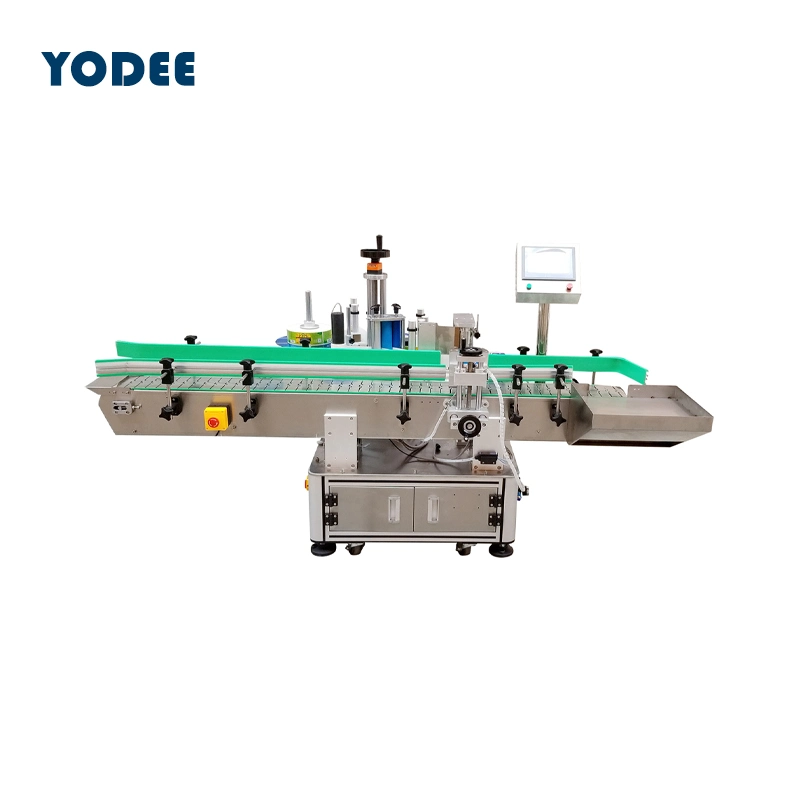 Customized Enlarged Plane Automatic Labeling Machine for Folder / Advertising Paper / Carton / Tape