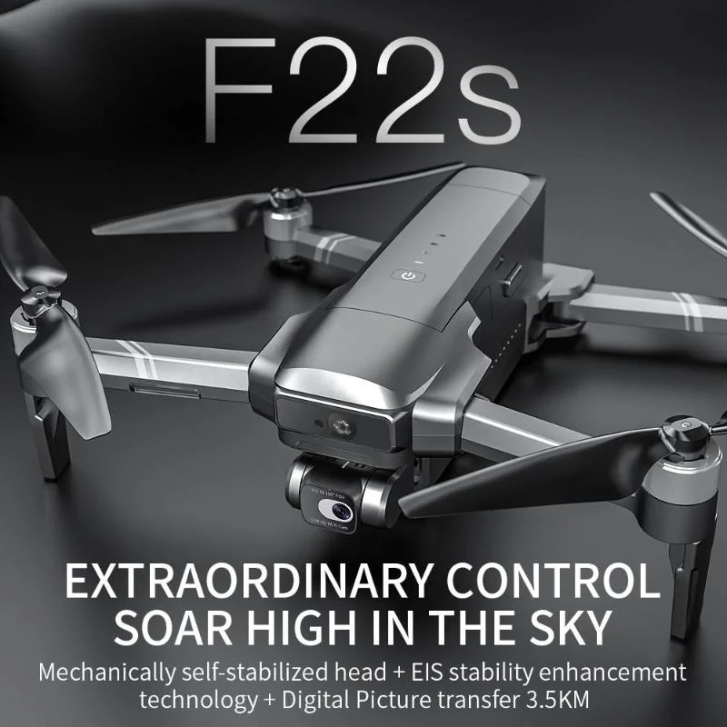 F22s 4K PRO GPS Drone 2 -Axis Gimbal HD Camera RC Quadcopter