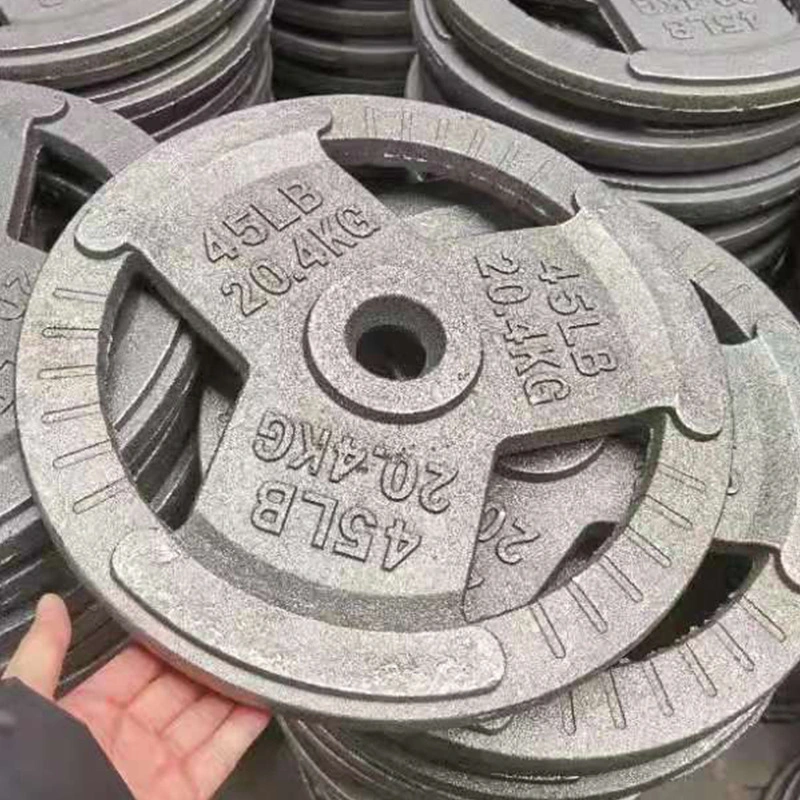 Nueva llegada China Power Training Gimnasio Fitness Peso platos Elevación de las placas de la campana de hierro fundido