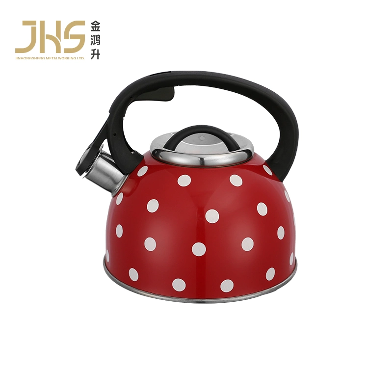 Regalo de Navidad agua de acero inoxidable Tea Pot Kettles no eléctricos Hervidor de agua