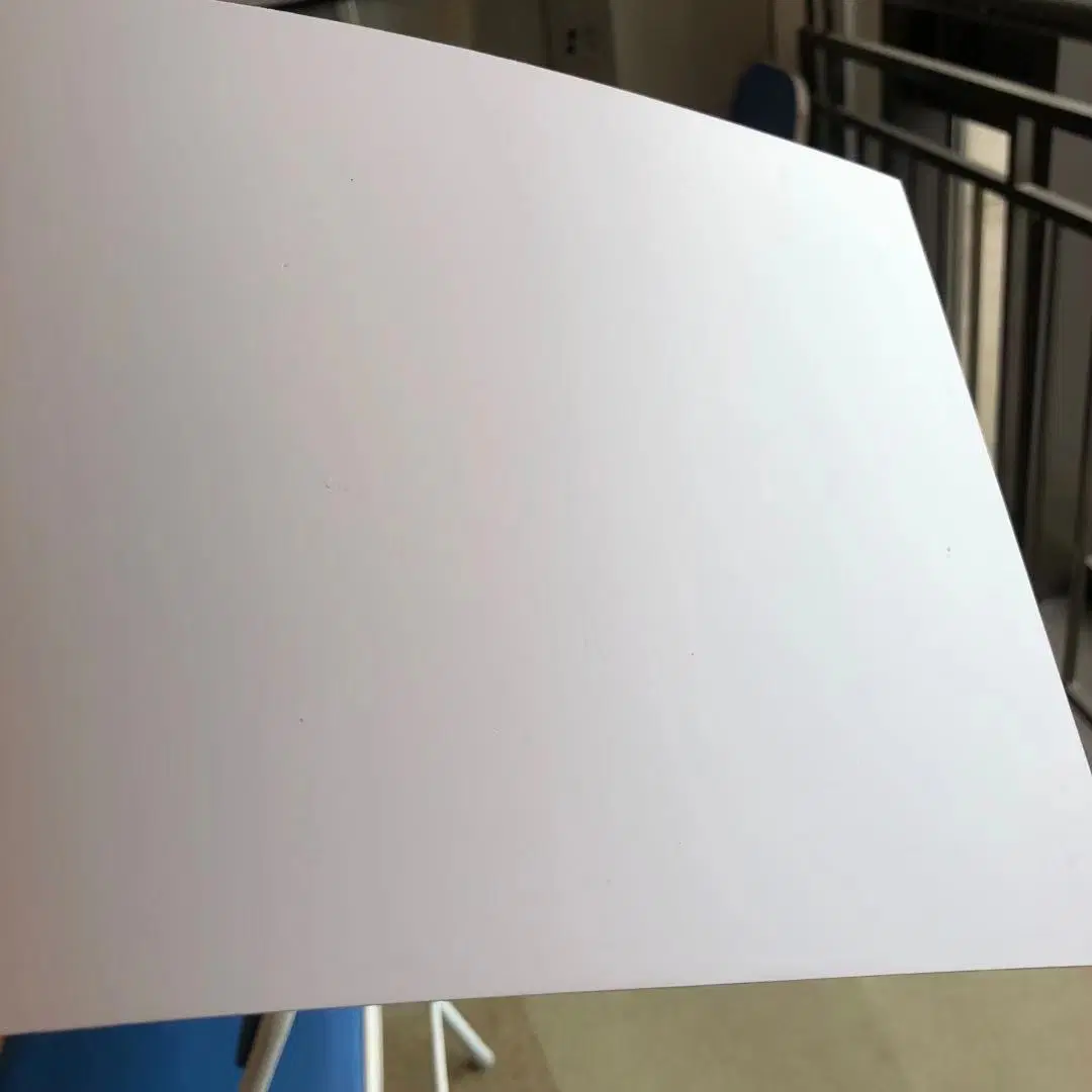 Matte White Rigid PVC Film Roll Sheet