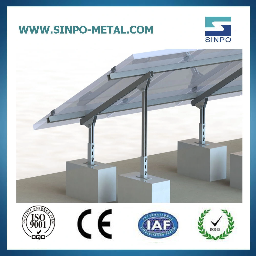 Manufacturer Customize Home Solar Power Mounting Support PV Bracket for Ground Solar Energy System Panel Products